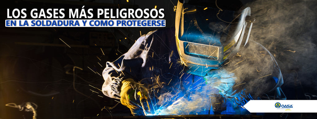 Los gases más peligrosos en la soldadura y cómo protegerse.